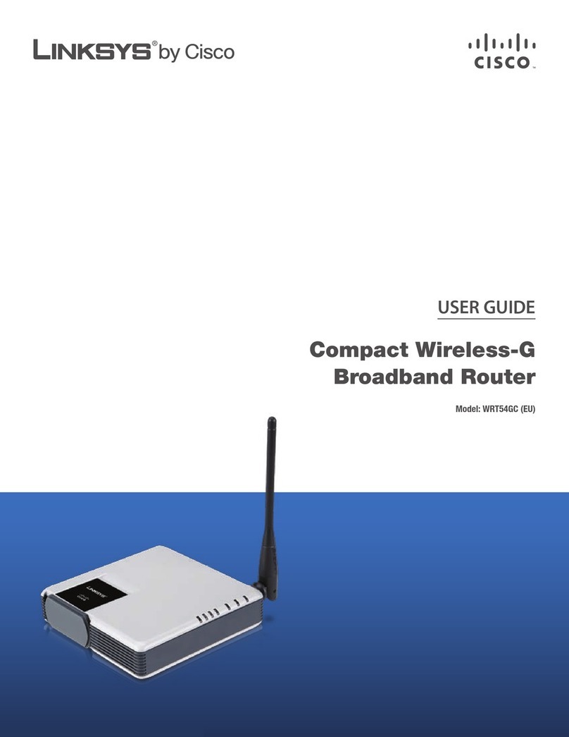 Linksys WRT54GC - Compact Wireless-G Broadband Router... User manual