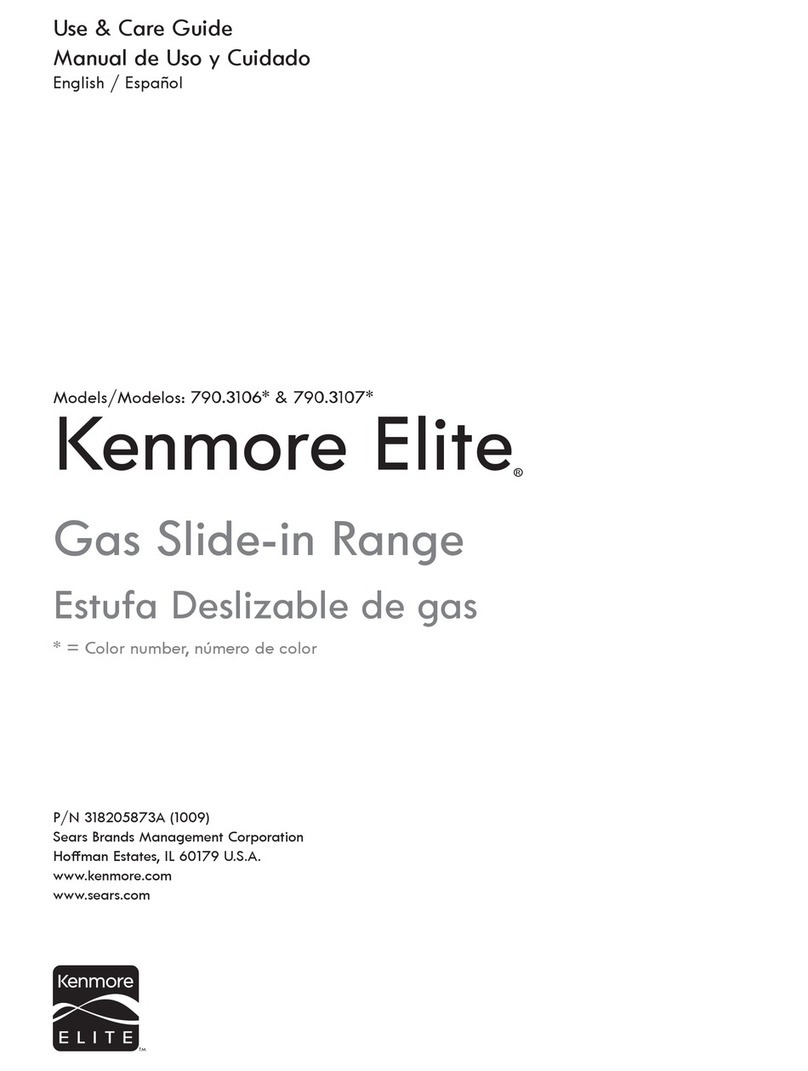 Kenmore 790.3106 Series Use & care guide