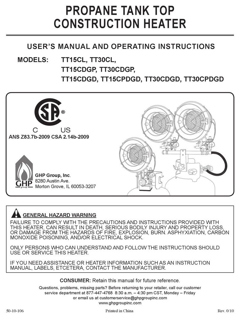 GHP Group TT15CL Manual