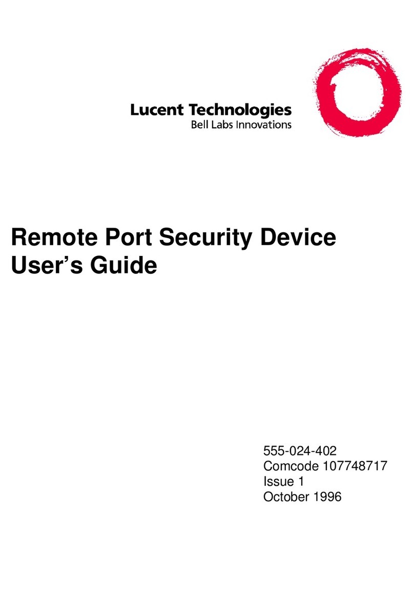 Lucent Technologies RPSD user guide
