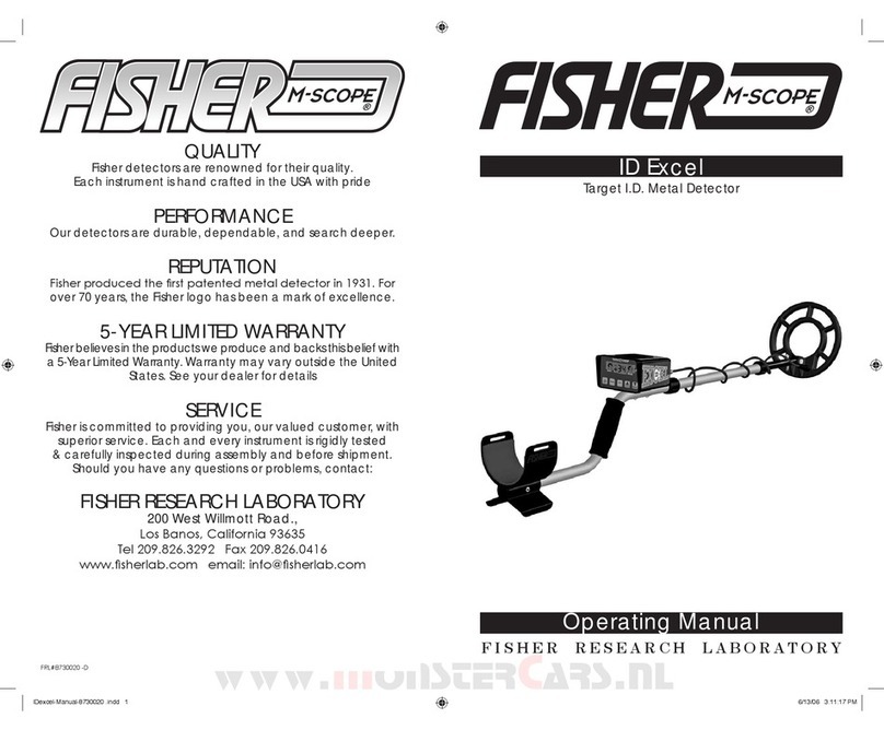 Fisher ID EXCEL operating manual