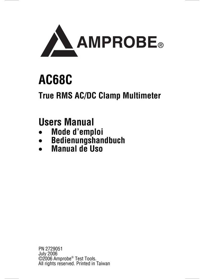 Amprobe ac68C User manual