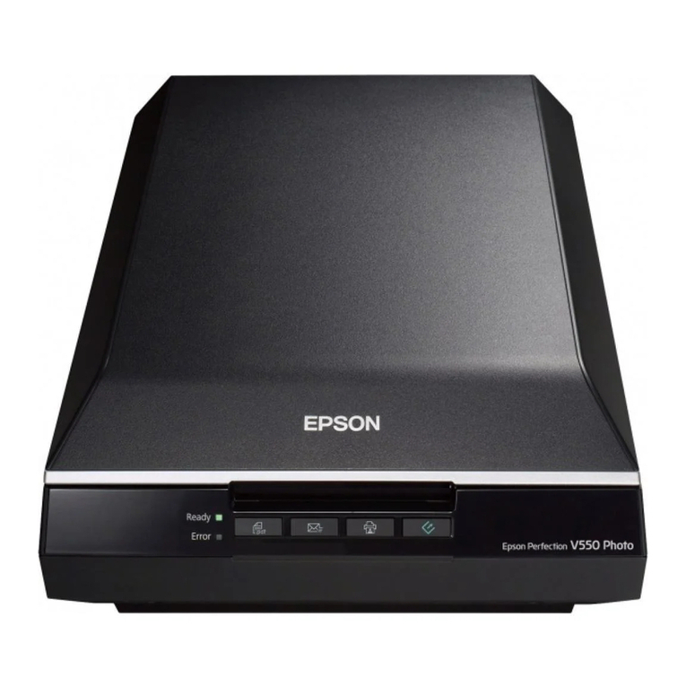 Epson Perfection V550 Photo User manual