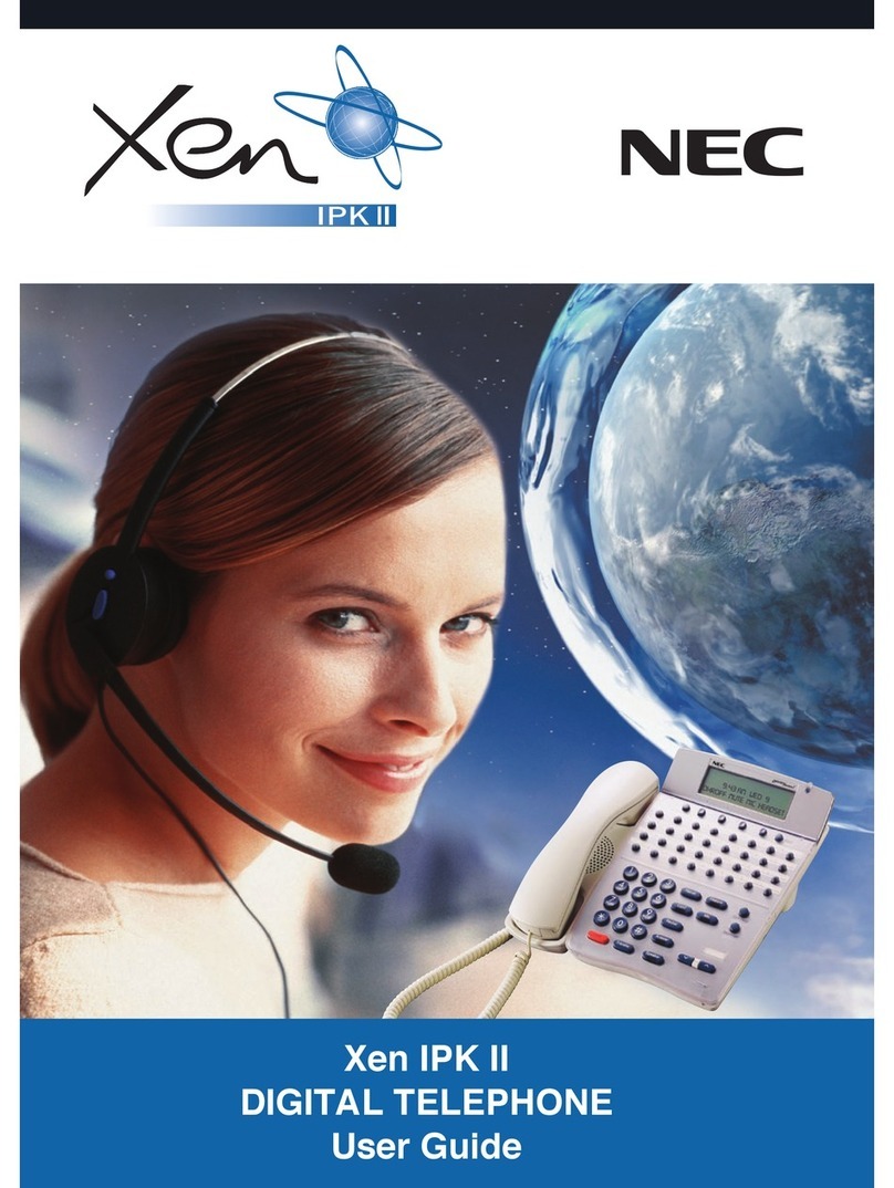 NEC Xen IPK II User manual