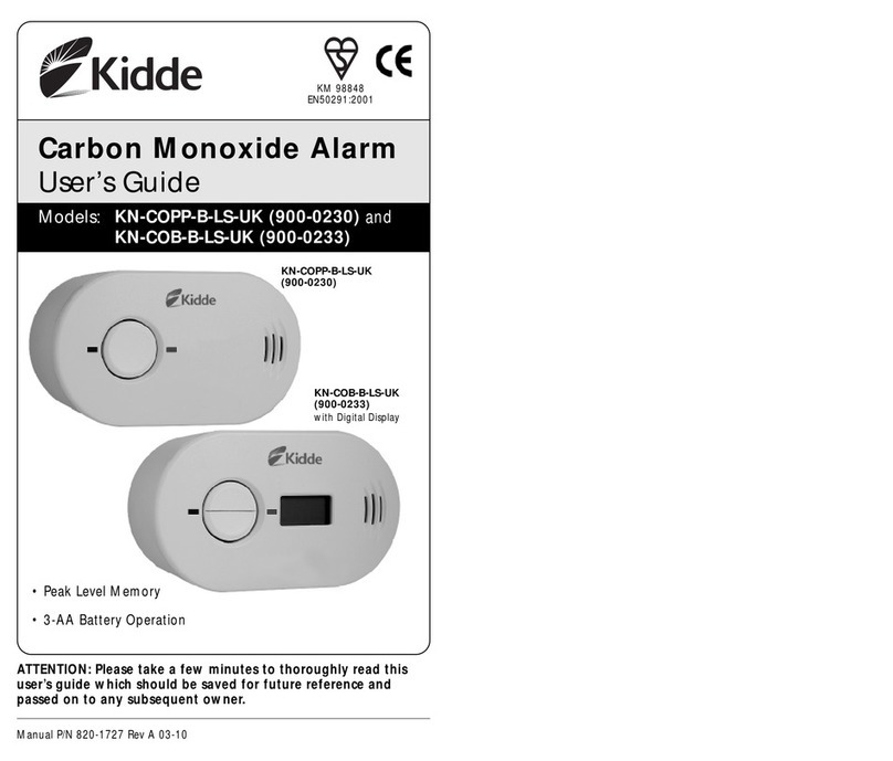 Kidde KN-COPP-B-LS-UK user guide