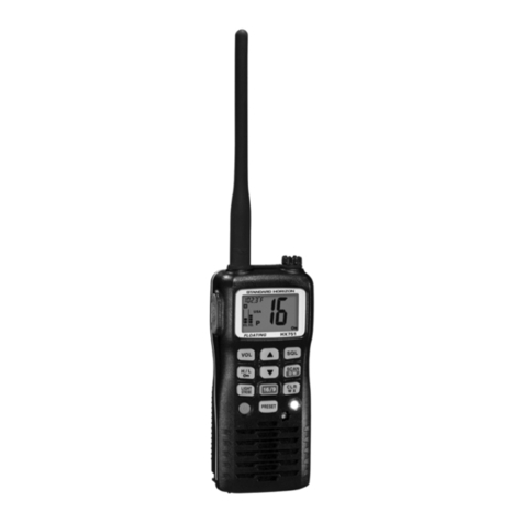 Standard Horizon HX751 User manual