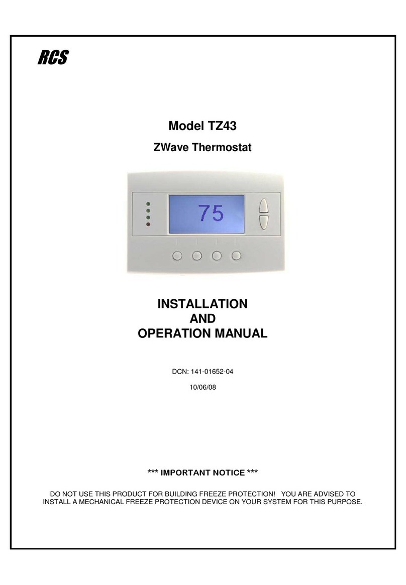 RCS TZ43 User manual