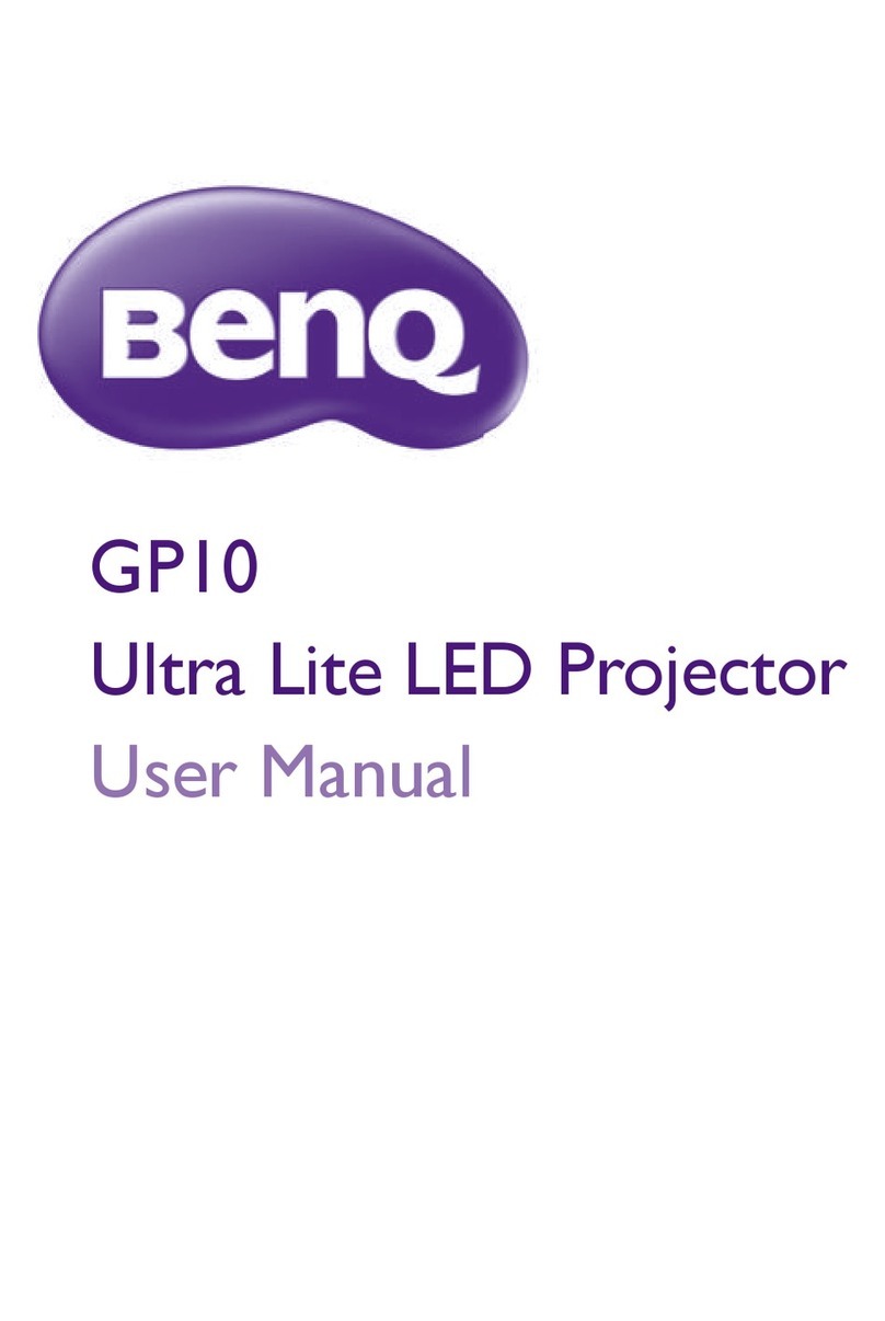 BenQ GP10 User manual BenQ GP10 User manual