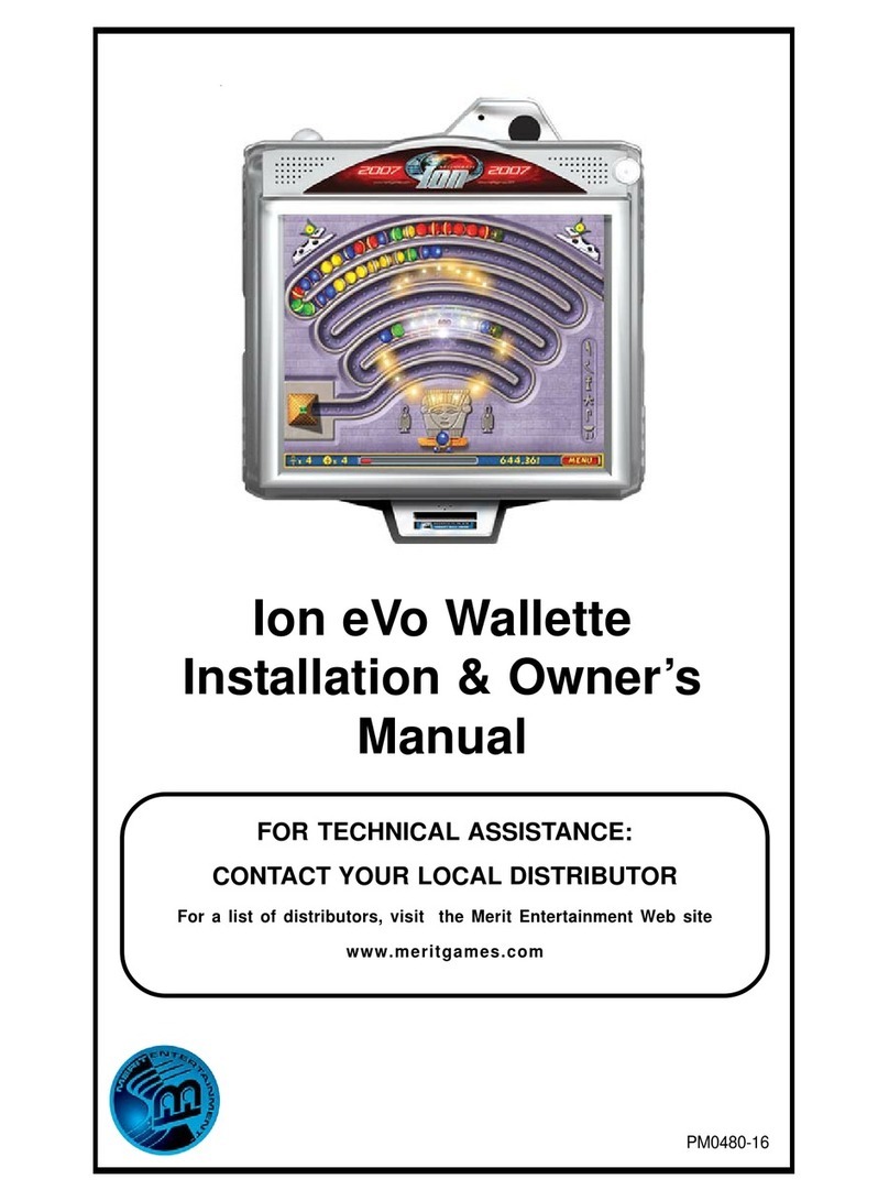 Merit Ion eVo Wallette Installation & owner's manual