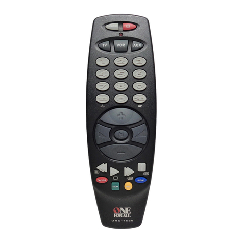 One Forall URC-7530 User manual