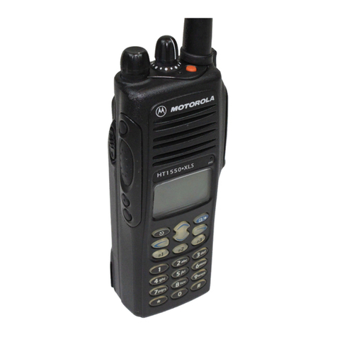 Motorola HT1550 XLS User manual