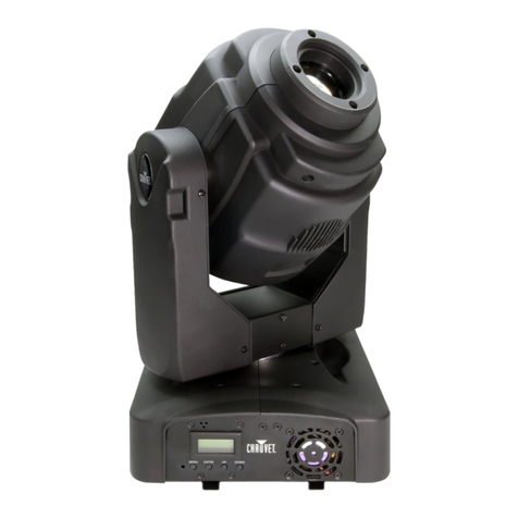 Chauvet Q-SPOT 260 LED User manual Chauvet Q-SPOT 260 LED User manual