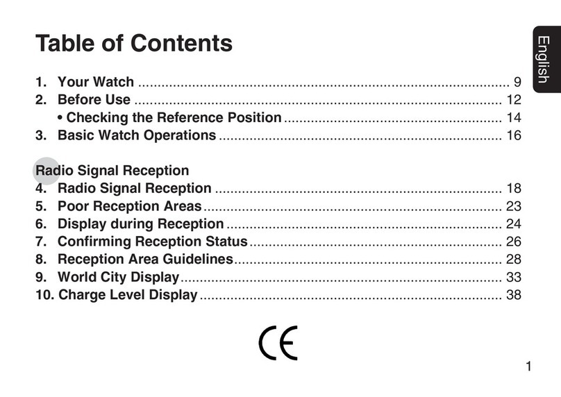 Citizen U60 User manual