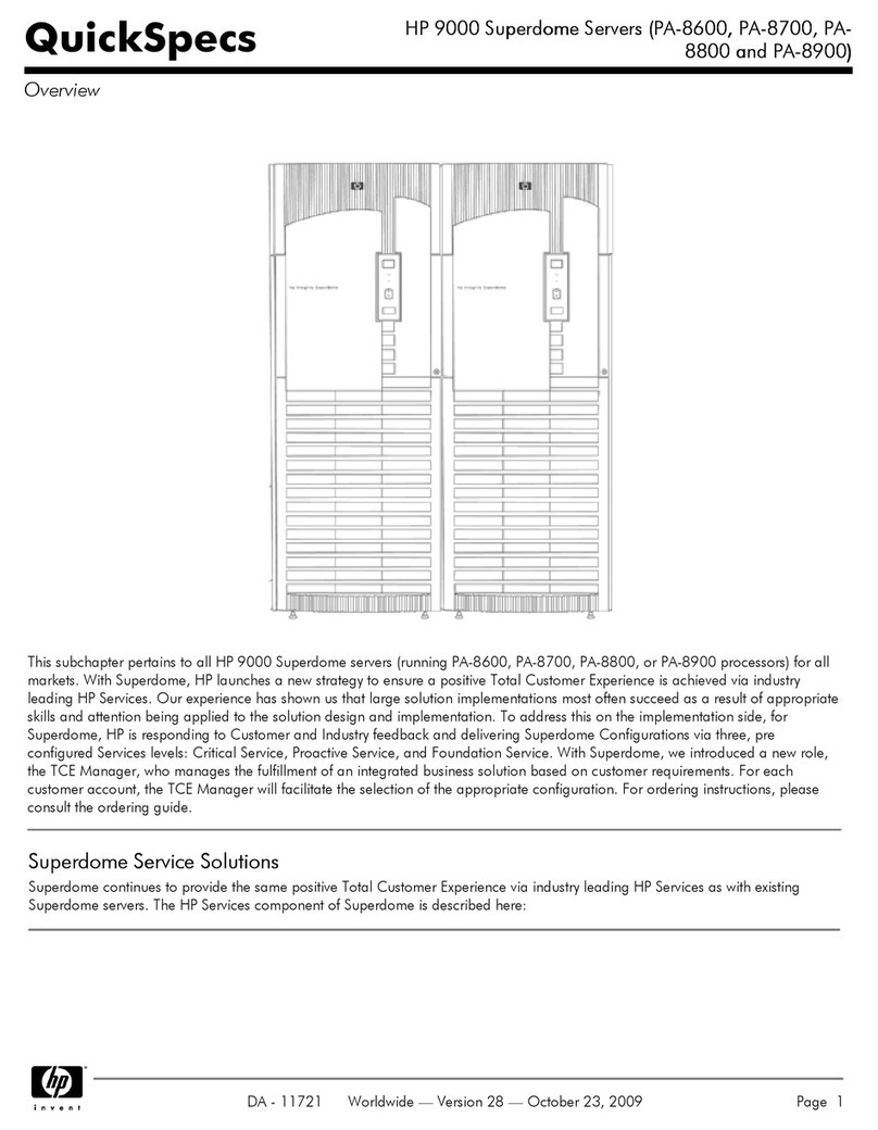 HP PA-8600 User manual
