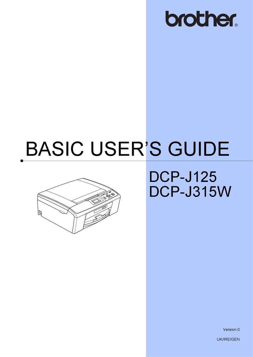 Brother DCP-J125 User manual