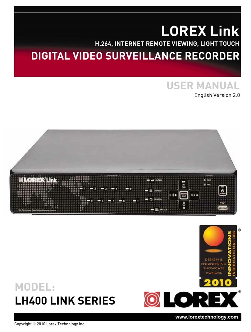 Lorex LH400 LINK SERIES User manual