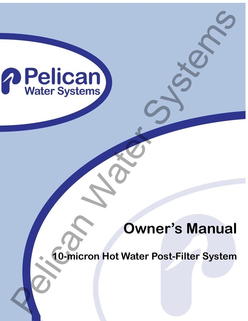 Pelican Hot Water Post-Filter System User manual