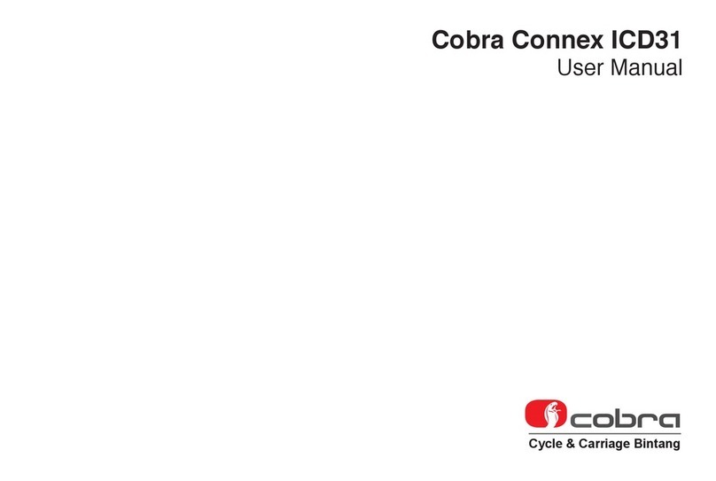 Cobra Connex ICD31 user manual Cobra Connex ICD31 user manual