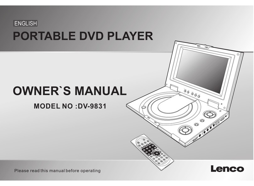 LENCO DV-9831 User manual
