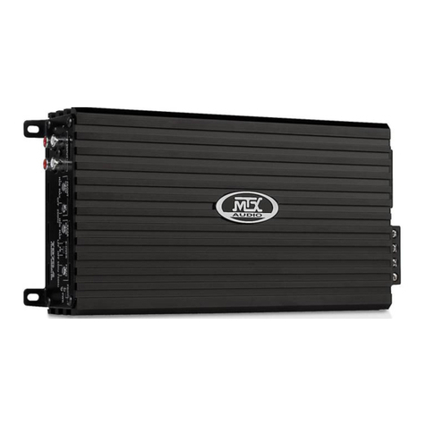 MTX TD1000.1D User manual