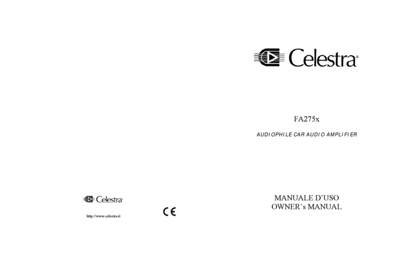 Celestra FA275x owner's manual