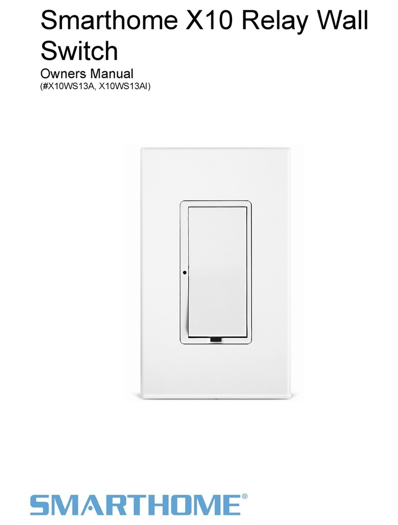 smart home X10WS13A: X10WS13AI owner's manual