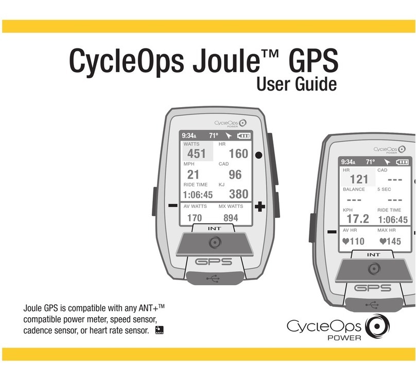 CycleOps Joule user guide