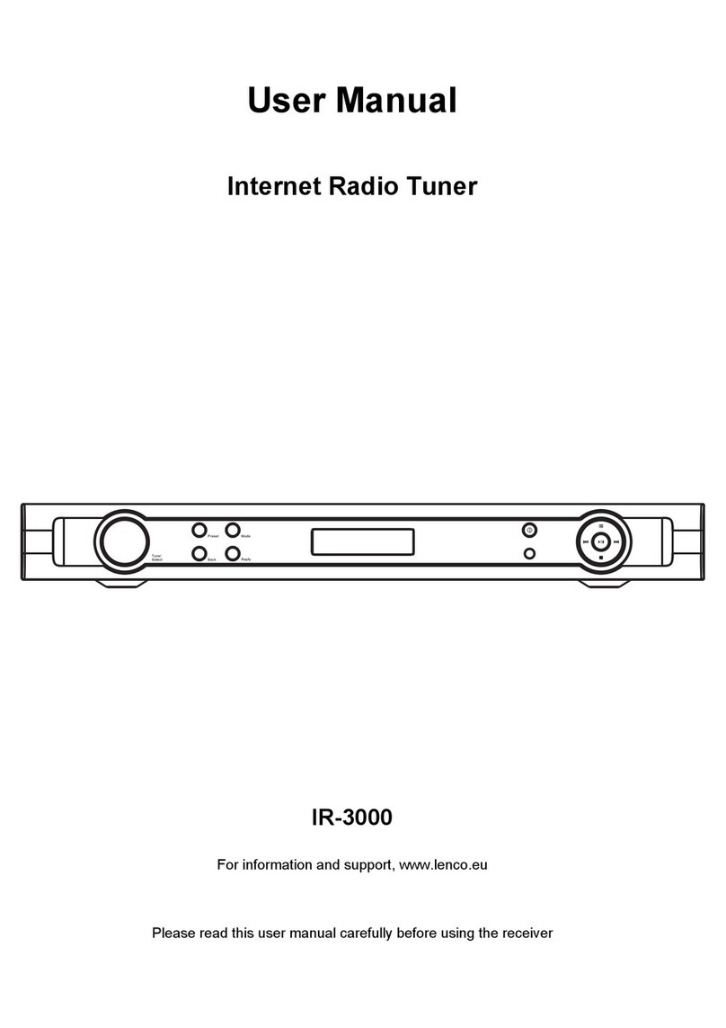 LENCO IR-3000 user manual