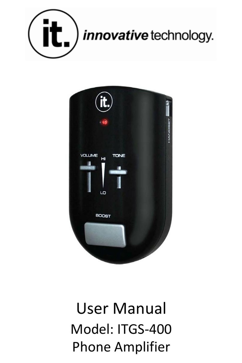 Innovative Technology ITGS2400 user manual