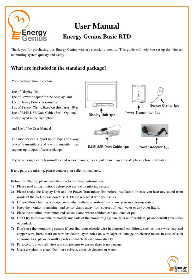Energy Genius RCS-S22A user manual