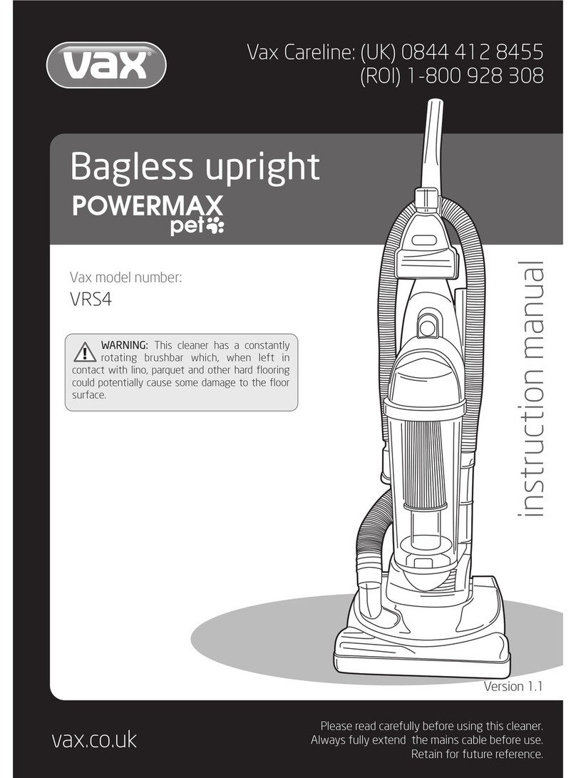 Vax VPS4 User manual