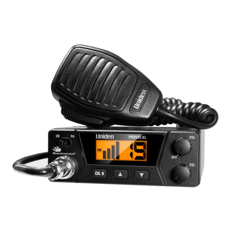 Uniden PRO505XL manual