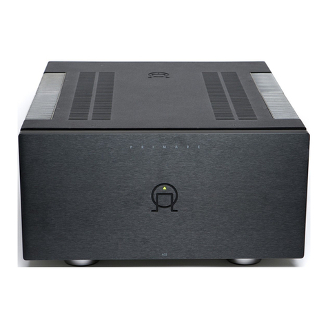 Primare A32 User manual
