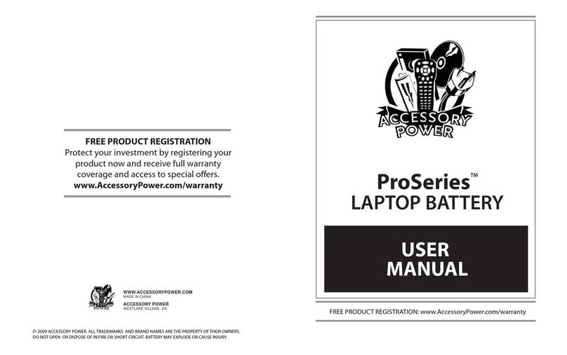 Accessory Power ProSeries user manual
