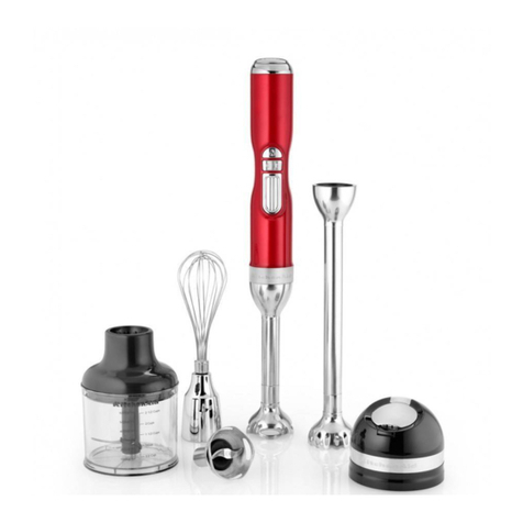 KitchenAid 5KHB3581 User manual