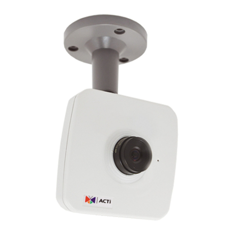 ACTi E13 User manual