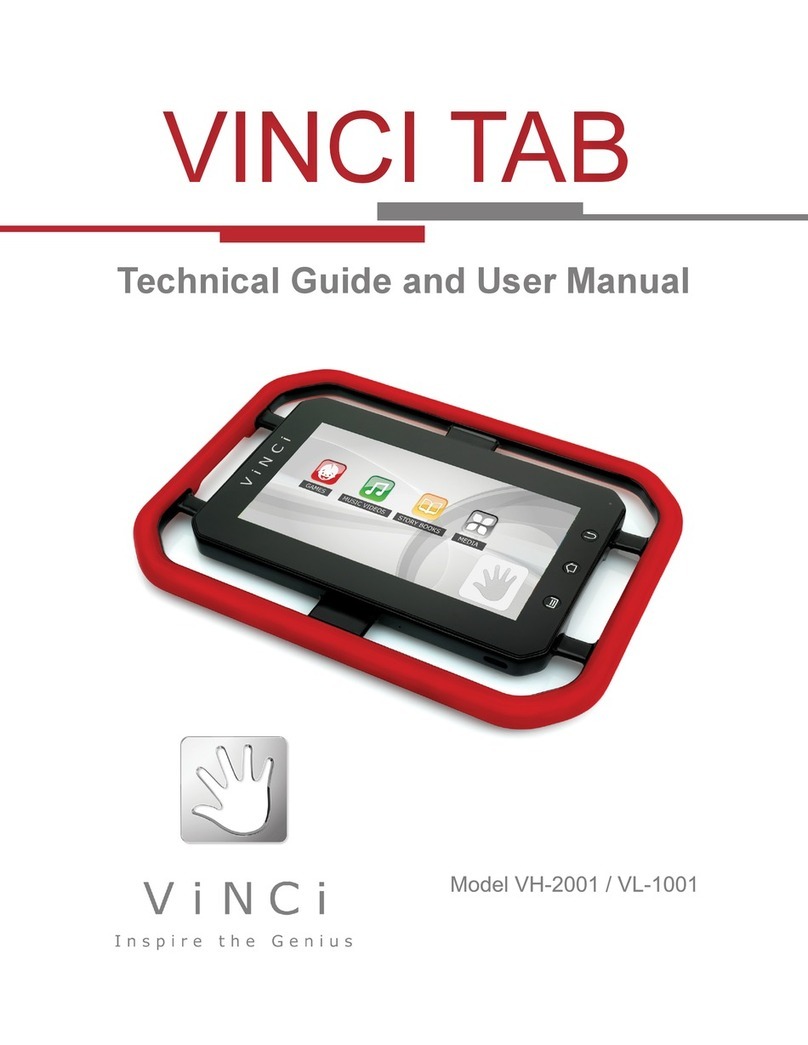 VINCI VH-2001 Quick start guide