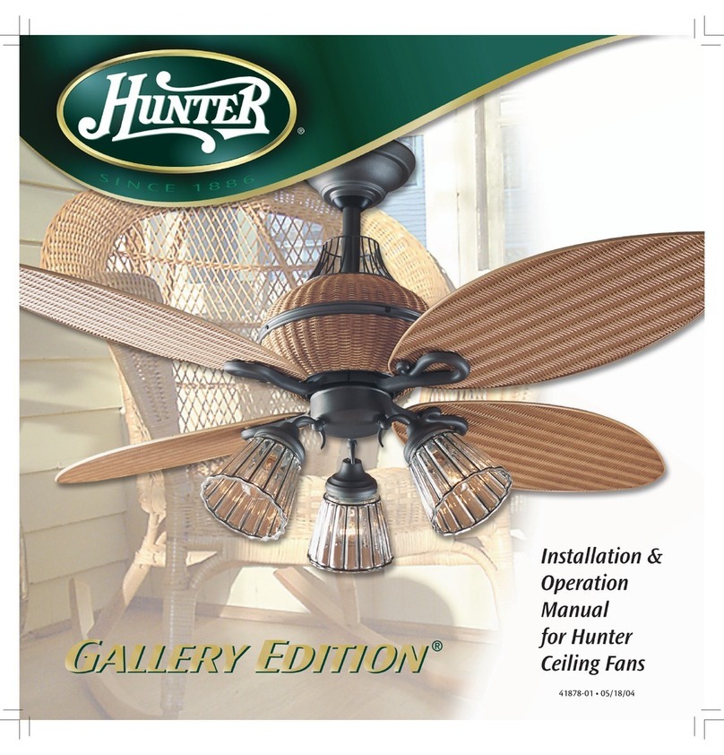 Hunter Gallery Edotion User manual