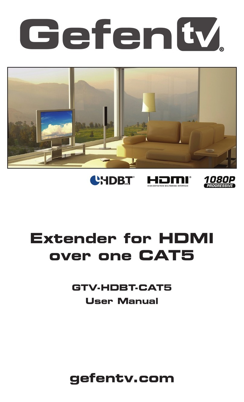 Gefen GTV user manual
