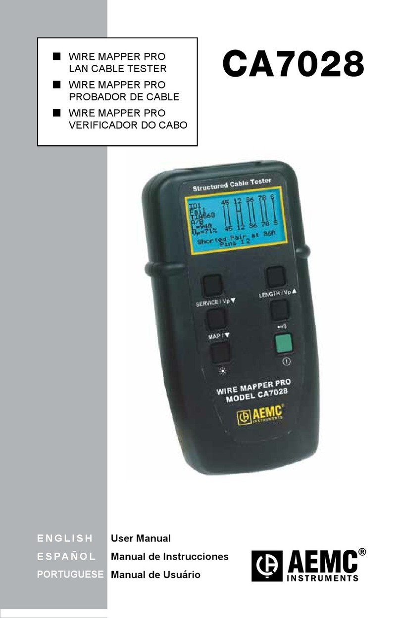 AEMC CA7028 user manual