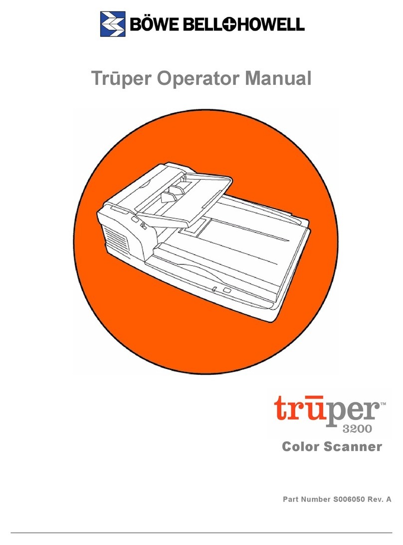 Böwe Bell + Howell Truper 3200 Operator's manual
