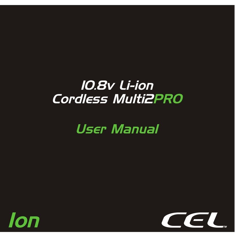 CEL 10.8v Li-ion user manual