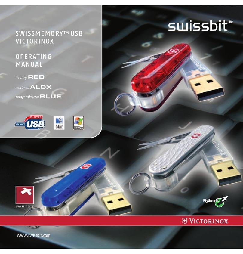 Swissbit rubyRED operating manual Swissbit rubyRED operating manual