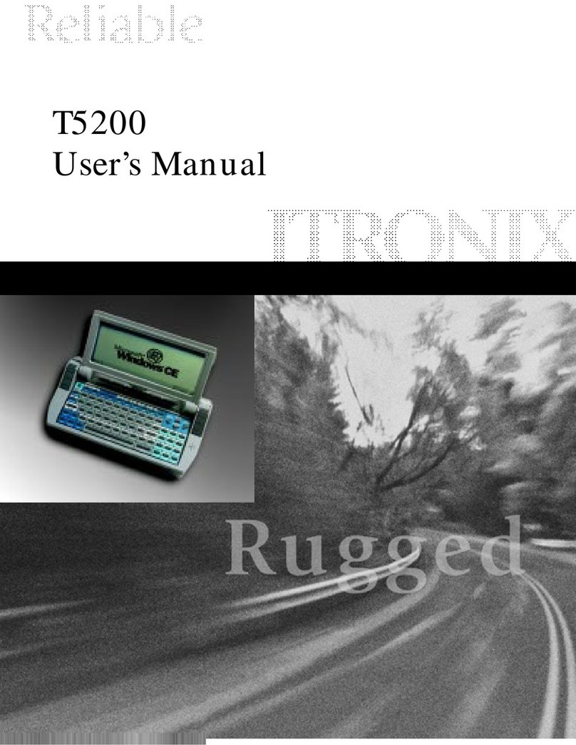 Itronix T5200 user manual