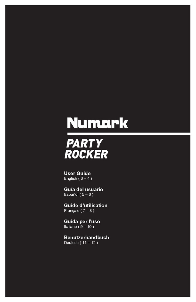 Numark Party Rocker user guide