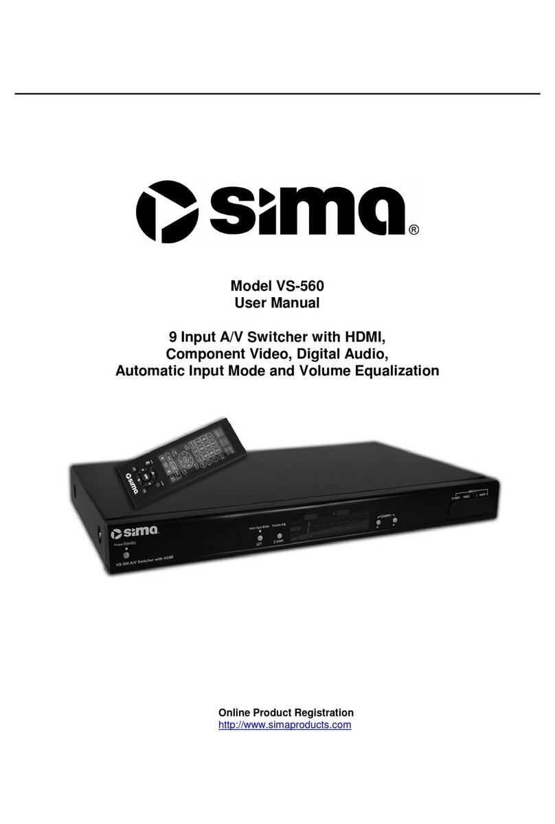 Sima VS-560 user manual