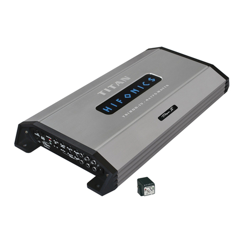 Hifonics Titan TSi600-IV User manual