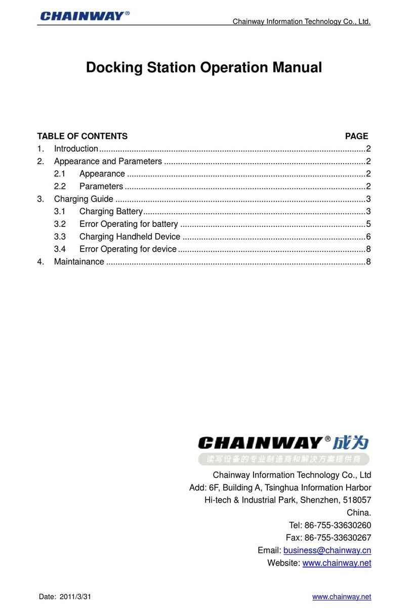 Chainway CWC01 Operation manual