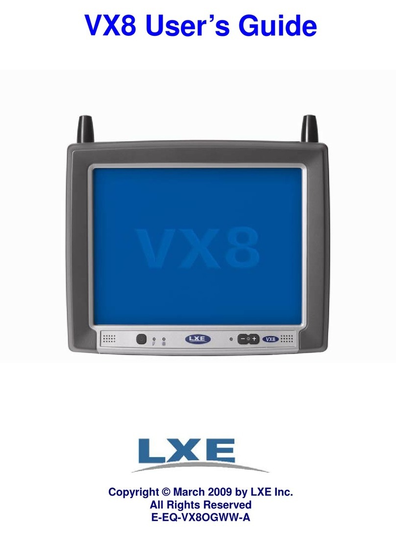 LXE vx8 karv user guide