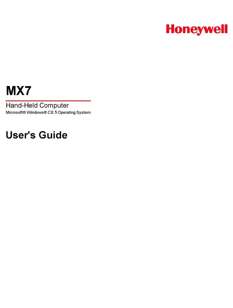 Honeywell MX7 Tecton User manual